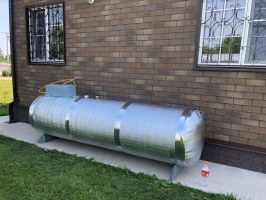 Монтаж газгольдера Спецгаз 2200 л в Подольске и Подольском районе