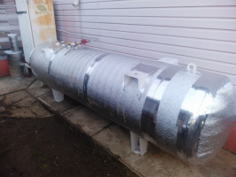 Монтаж газгольдера 2200 л в Подольске и Подольском районе для частного дома