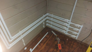 Монтаж газгольдера, котла Baxi и отопления в Подольске и Подольском районе