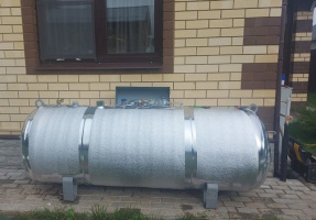 Монтаж газгольдера 1400 л для дома в Подольске и Подольском районе